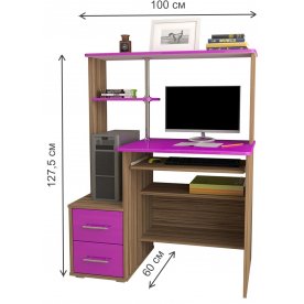 Компьютерный стол Мебелеф-46