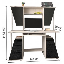 Компьютерный стол Мебелеф-52