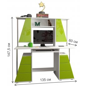 Компьютерный стол Мебелеф-54F