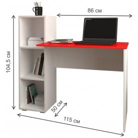 Компьютерный стол Мебелеф-6F