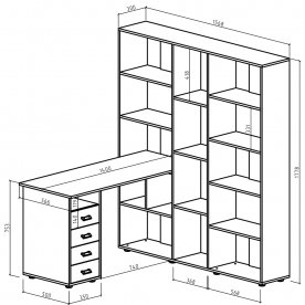 Компьютерный стол Оксфорд-4