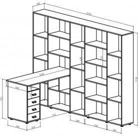Компьютерный стол Оксфорд-6