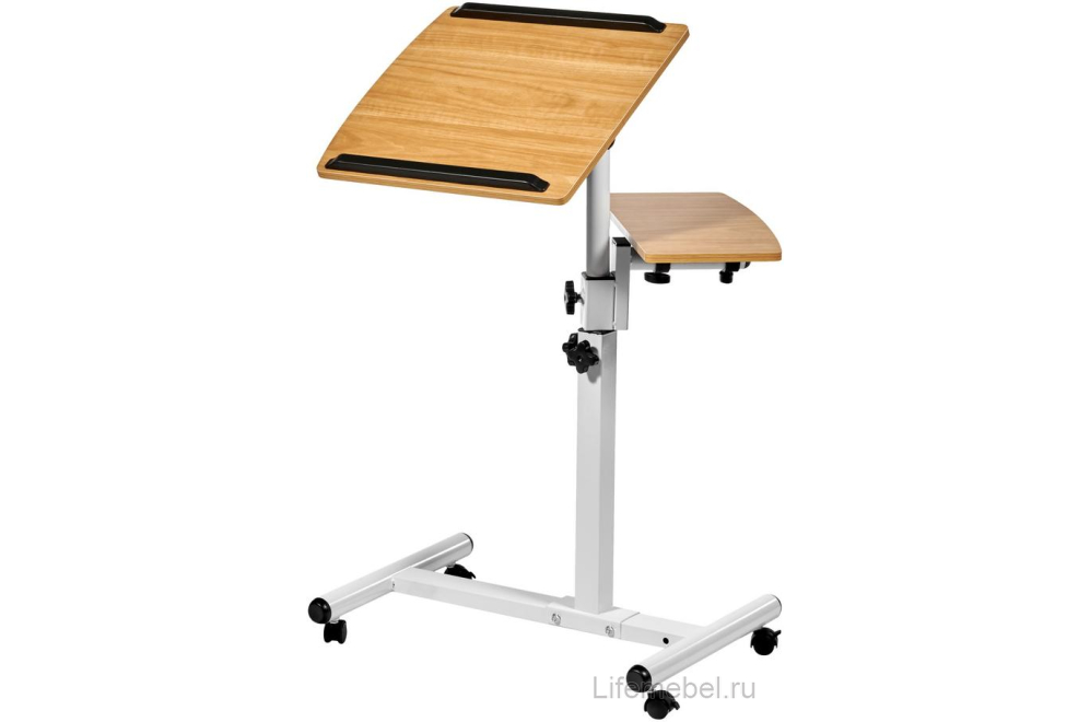 Компьютерный стол Palma светлое дерево / белый