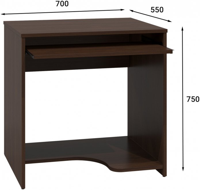 Компьютерный стол С-233 венге