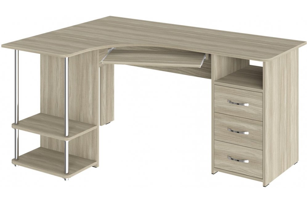 Компьютерный стол С-237 блэквуд сатиновый