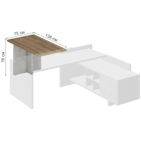 Компьютерный стол СФ-533101