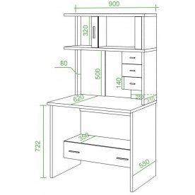 Компьютерный стол СК-10М