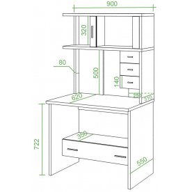 Компьютерный стол СК-10М