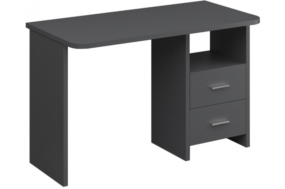 Компьютерный стол СКЛ-Прям120Р графит