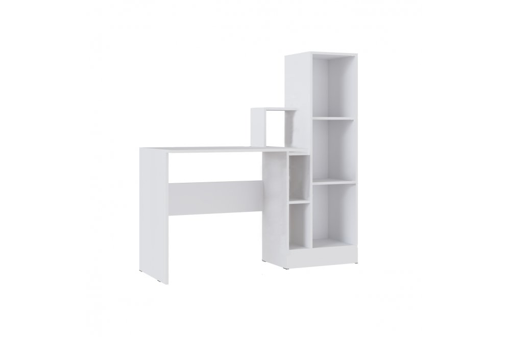 Компьютерный стол СКМ-2 белый