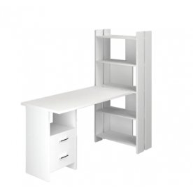 Компьютерный стол со стеллажом СТЛ-ОВ и столешницей 130Прям