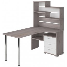 Компьютерный стол СР-132-160 левый с надстройкой