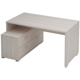 Компьютерный стол СВ-22 с тумбой ТБ-22