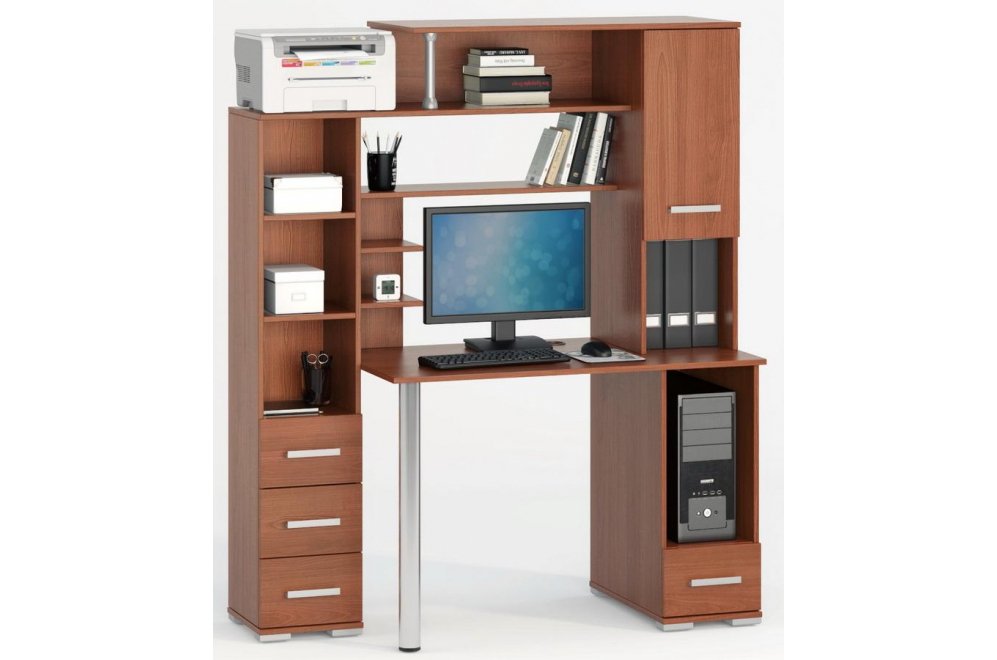 Компьютерный стол Вента-10 вишня
