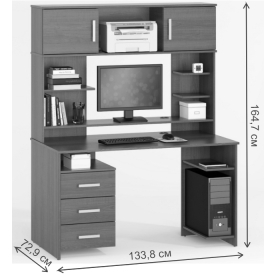 Компьютерный стол Вента-4 левый
