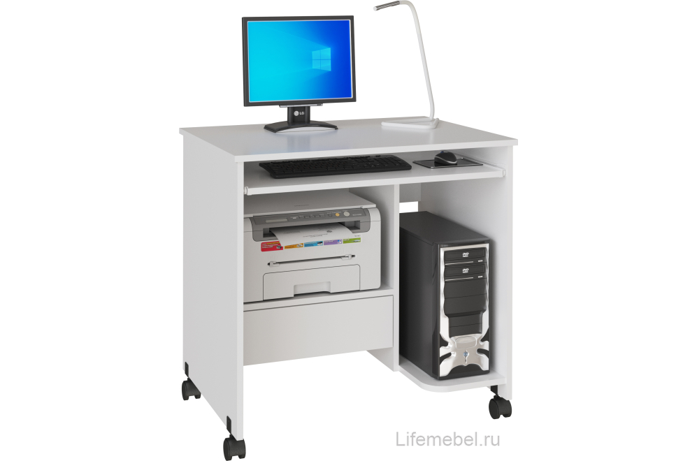 Компьютерный стол СК-05 белый РЕ