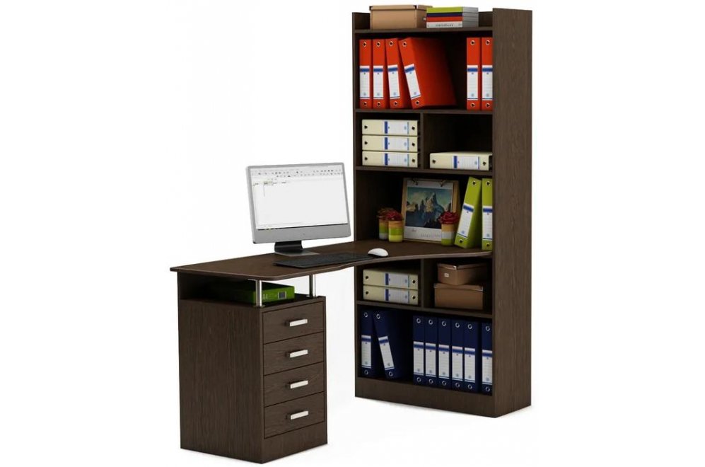 Компьютерный стол Атлант-18 правый венге