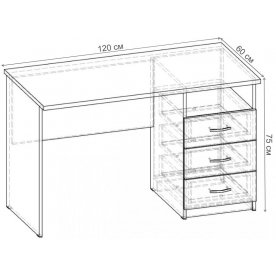 Письменный стол Стол 1200 СП.005.1200-01