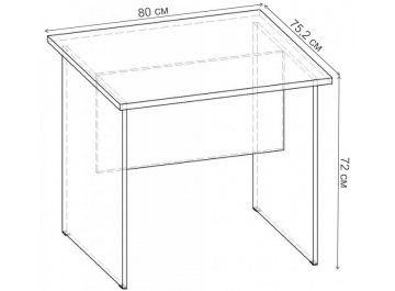 Письменный стол Стол 800 СБ.001.800-00