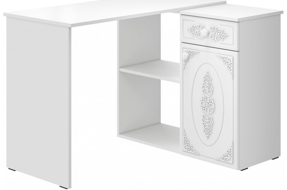 Письменный стол Ассоль АС-67 белое дерево