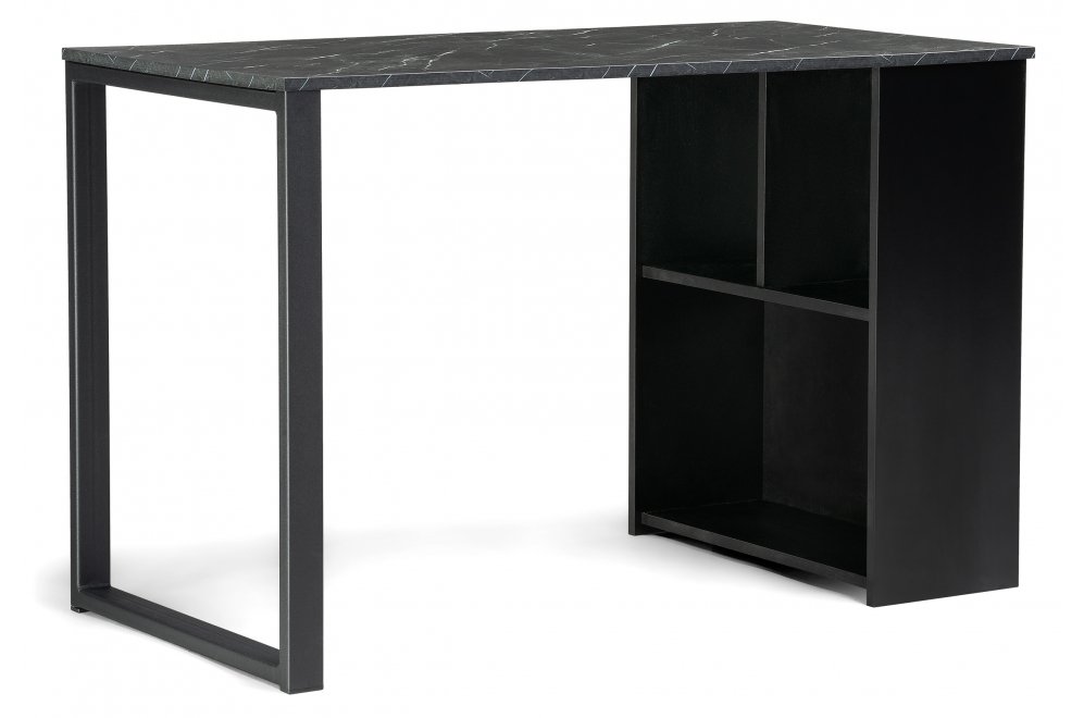 Письменный стол Битти Лофт 116х60х75 креатель / черный матовый
