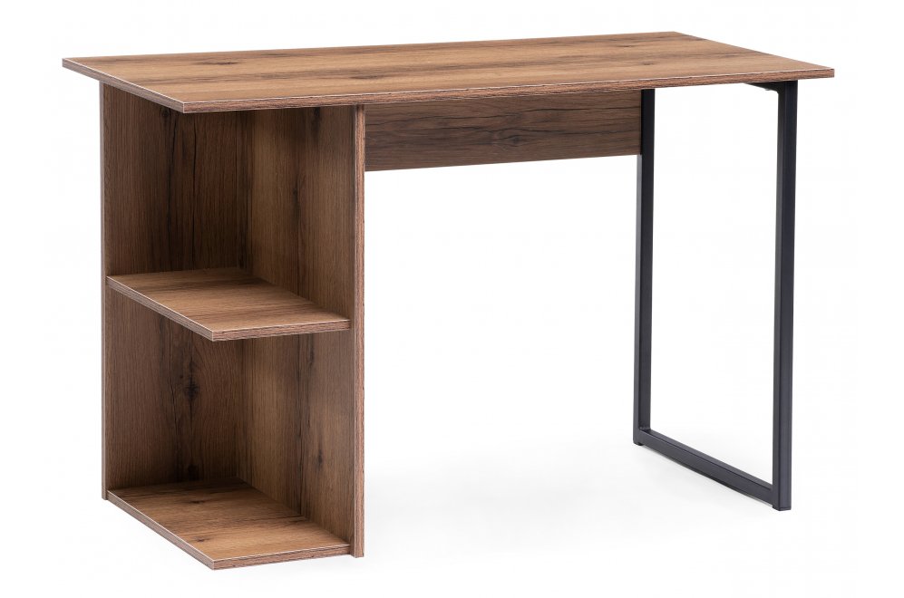 Письменный стол Челси Лофт дуб делано темный / черный матовый