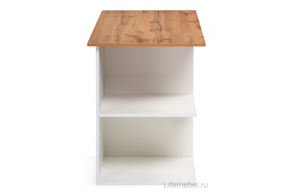 Письменный стол Дольче 110 белый / дуб вотан