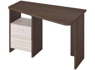 Письменный стол Домино Lite СКЛ-Трап120 Ш-Ч правый