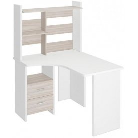 Письменный стол Домино Lite СКЛ-Угл120+НКЛ-100 БЕК правый