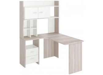 Письменный стол Гарина СКЛ-Угл130+НКЛХ-120 КБЕ левый