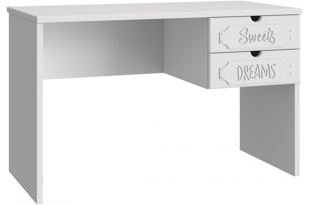Письменный стол ДримСтар ДС-6 белое дерево