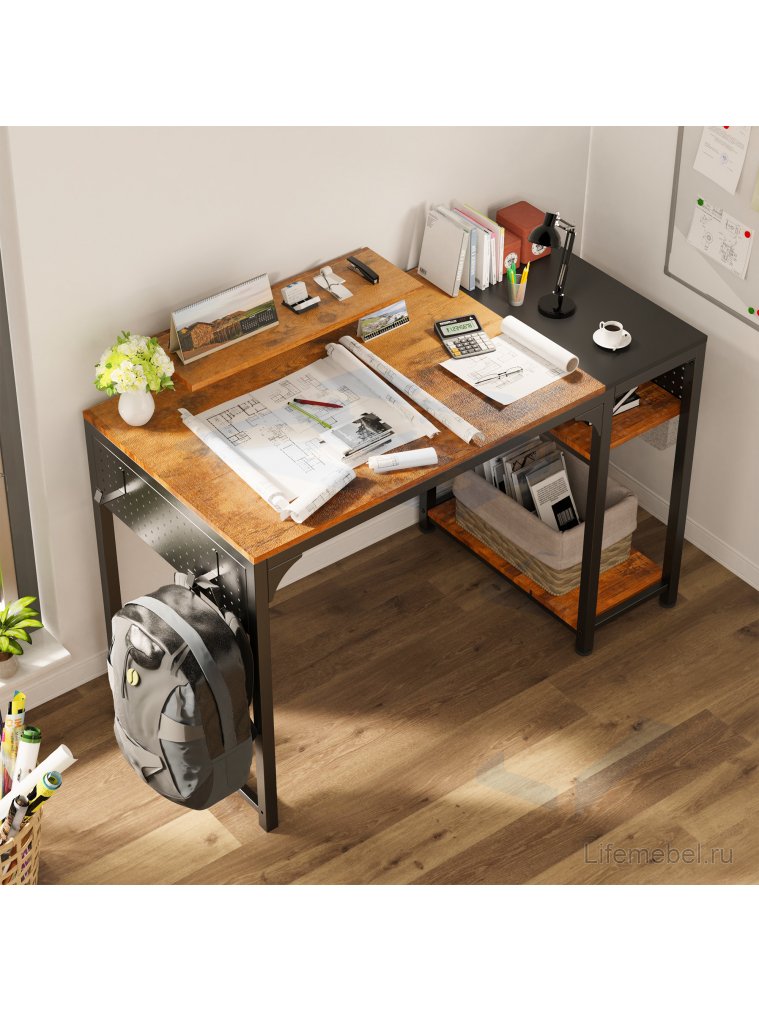 Письменный стол Eureka ZX-SS120B-RBB brown