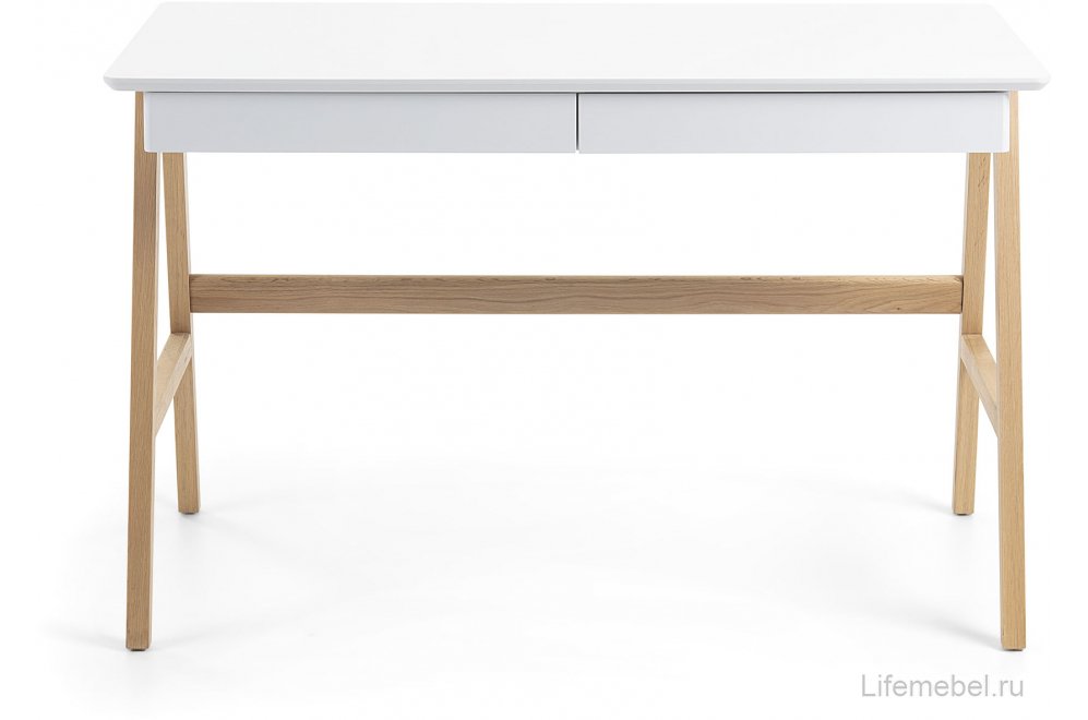 Письменный стол Ingo белый / натуральный