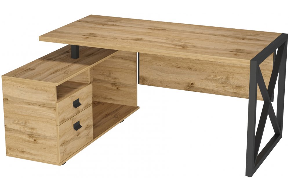 Письменный стол Хардвиг СР01/L дуб вотан