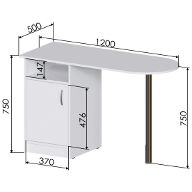 Письменный стол Хит-27