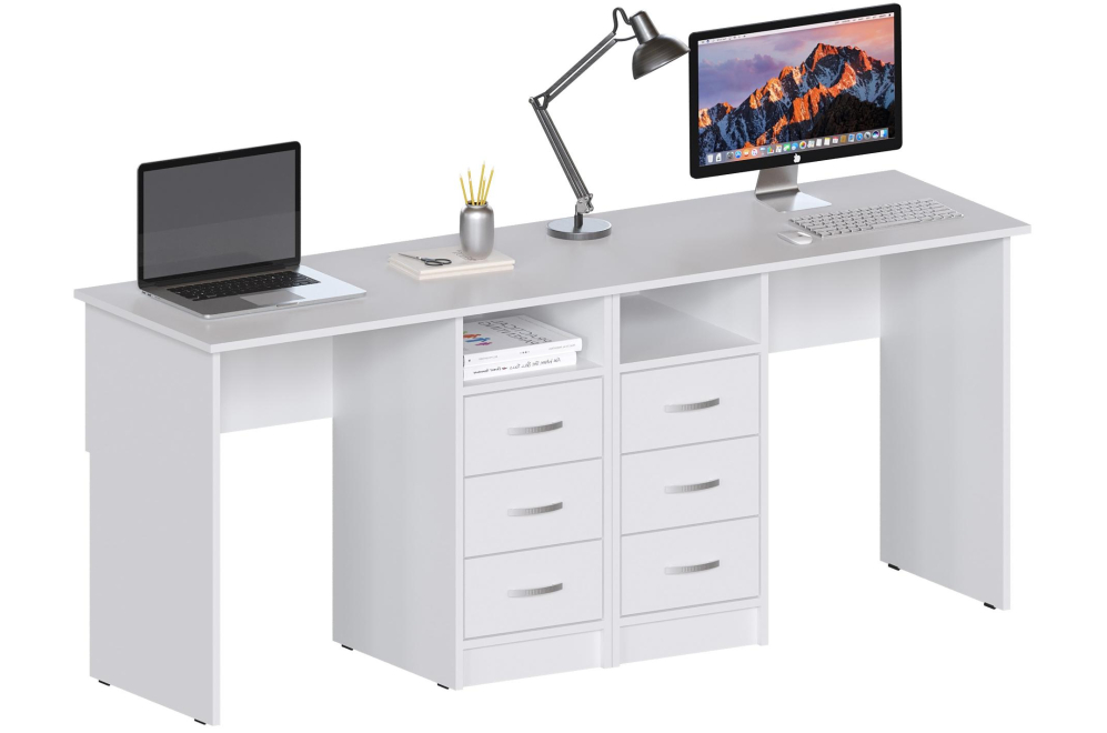 Письменный стол Хит-34 белый