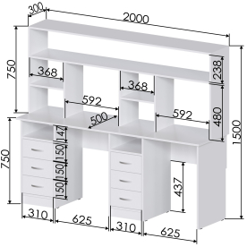 Письменный стол Хит-58