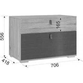 Письменный стол Модерн К2