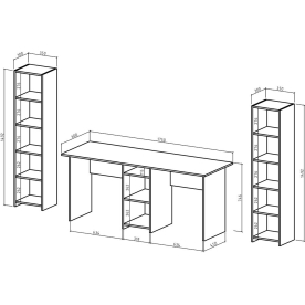 Письменный стол Лайт 10