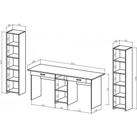 Письменный стол Лайт-10Я