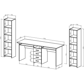 Письменный стол Лайт 11К