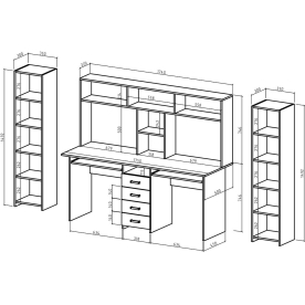 Письменный стол Лайт-11