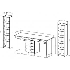 Письменный стол Лайт 11Я