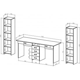 Письменный стол Лайт-11Я