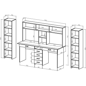 Письменный стол Лайт 11Я