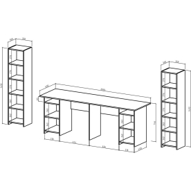 Письменный стол Лайт-12