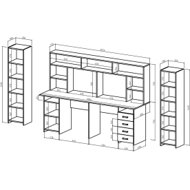 Письменный стол Лайт-13