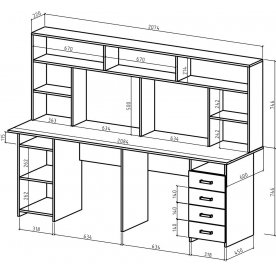 Письменный стол Лайт-13