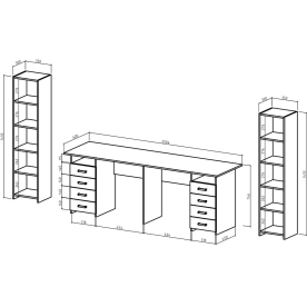 Письменный стол Лайт 15