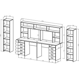 Письменный стол Лайт 15